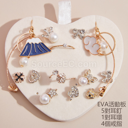 Customization Heart Shaped Jewelry Storage Box Promotional Products