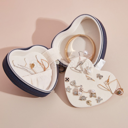 Customization Heart Shaped Jewelry Storage Box Promotional Products