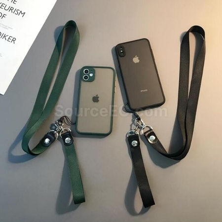 Customization Simple Wrist Strap Lanyard Mobile Phone Case Promotional Products