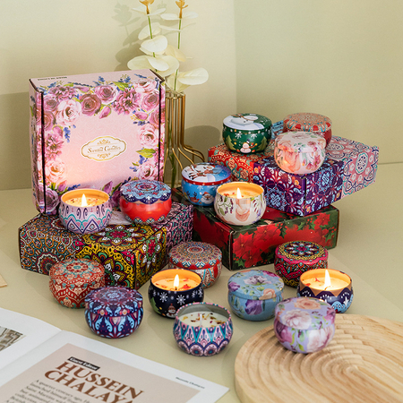 Customization Romantic Scented Candle Gift Box Set Promotional Products