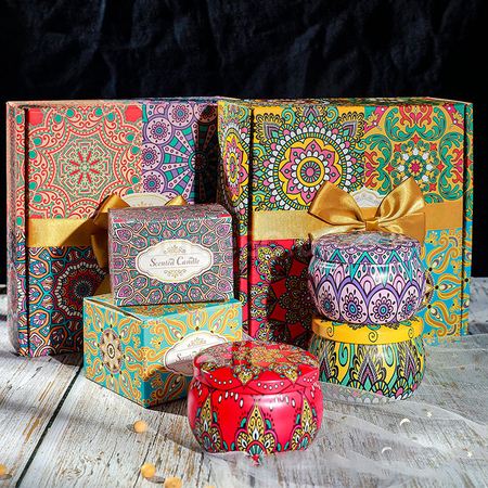 Customization Romantic Scented Candle Gift Box Set Promotional Products