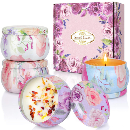 Customization Romantic Scented Candle Gift Box Set Promotional Products