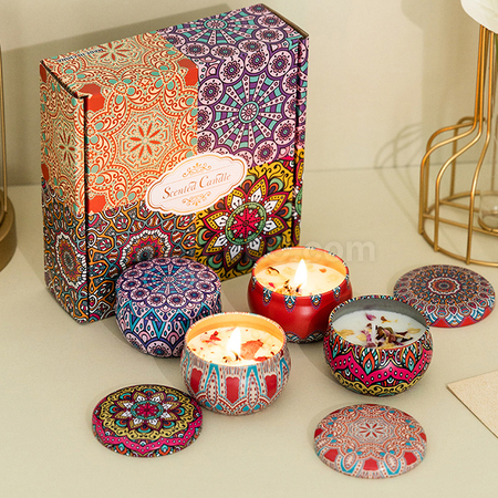 Customization Romantic Scented Candle Gift Box Set Promotional Products