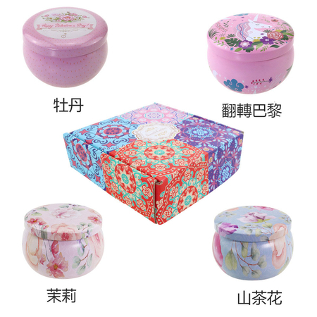 Customization Romantic Scented Candle Gift Box Set Promotional Products