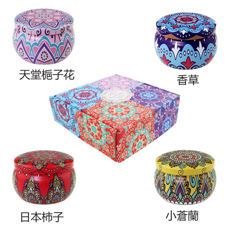 Customization Romantic Scented Candle Gift Box Set Promotional Products
