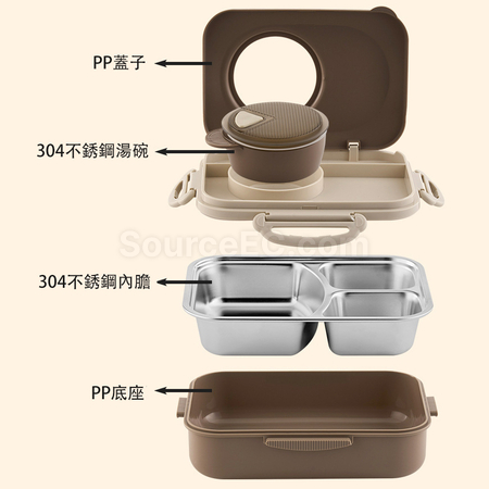 Customization Stainless Steel Multi-layer Insulated Lunch Box Promotional Products