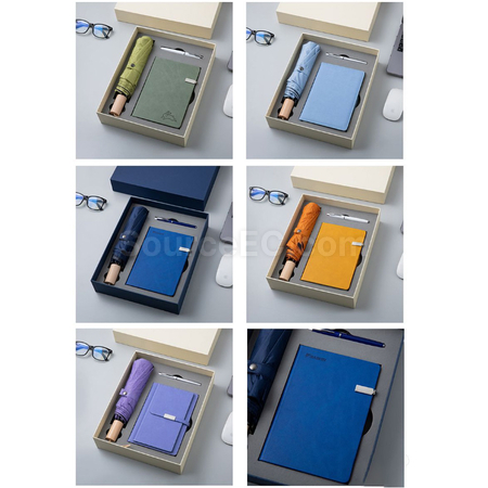 Customization Umbrella+Pen+Notebook Set Promotional Products