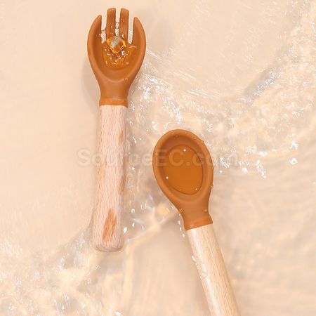 Customization Short-handled Wooden Cutlery Promotional Products