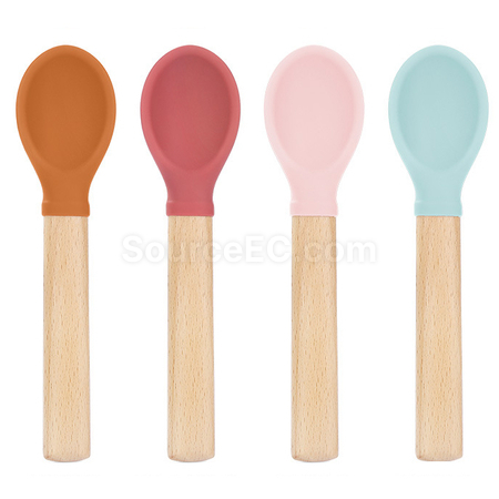 Customization Short-handled Wooden Cutlery Promotional Products