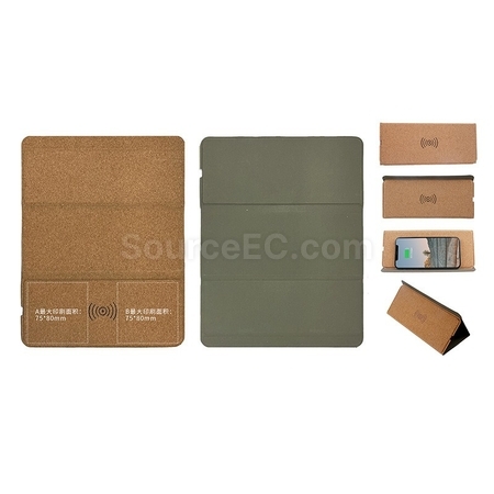 Customization Environmentally Friendly Cork Wireless Charger Mouse Pad Promotional Products