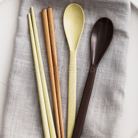 Customization Wheat straw tableware set Promotional Products
