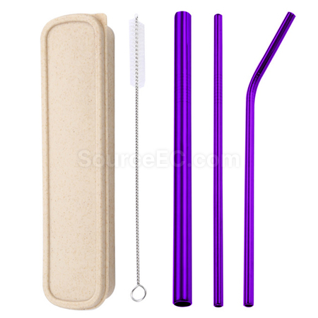 Customization Straw Set with Box Promotional Products