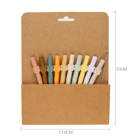 Customization Silicon Straw Set Promotional Products