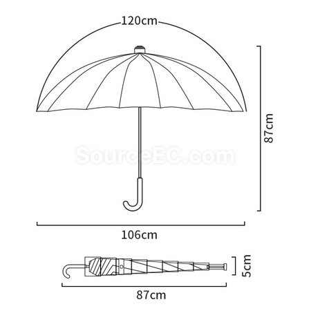 Customization Straight Umbrella Promotional Products