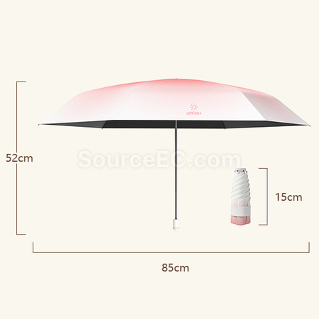 Customization Gradient Folding Umbrella Promotional Products