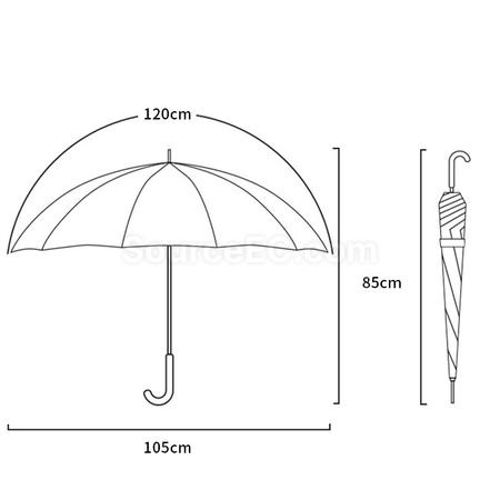 Customization Straight Umbrella Promotional Products