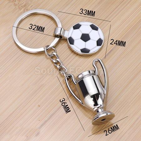 Customization Football Keychain Promotional Products