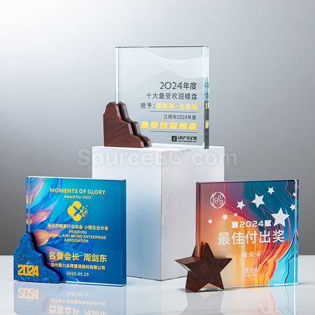 Customization Marble Crystal Trophy Promotional Products