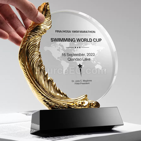 Customization Metal Crystal Trophy Promotional Products