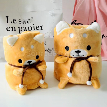 Customization Shiba Inu Blanket Promotional Products