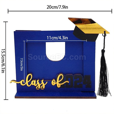 Customization Graduation Wooden Photo Frame Promotional Products