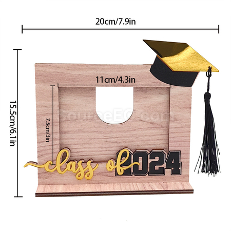 Customization Graduation Wooden Photo Frame Promotional Products