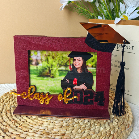 Customization Graduation Wooden Photo Frame Promotional Products