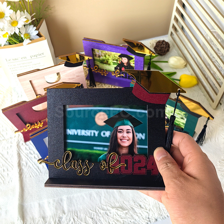 Customization Graduation Wooden Photo Frame Promotional Products