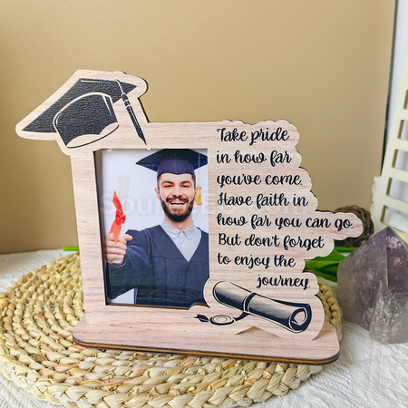 Customization Graduation Wooden Photo Frame Promotional Products