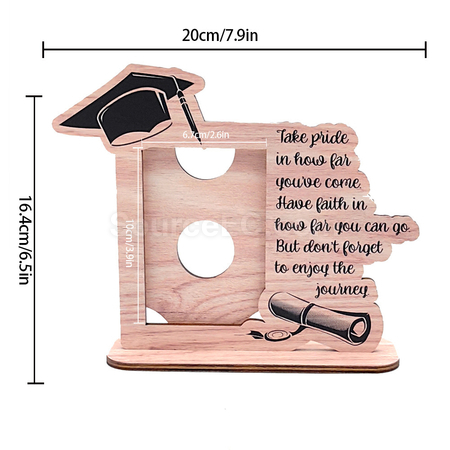 Customization Graduation Wooden Photo Frame Promotional Products
