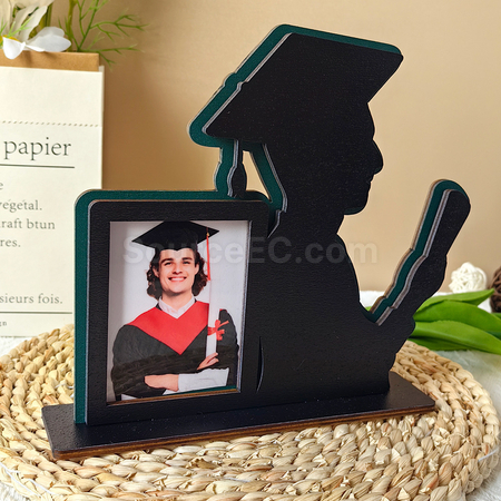 Customization Graduation Wooden Photo Frame Promotional Products