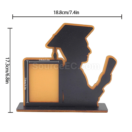 Customization Graduation Wooden Photo Frame Promotional Products