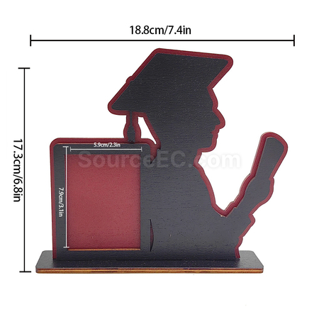 Customization Graduation Wooden Photo Frame Promotional Products
