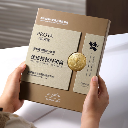 Customization leather Metal Medal Promotional Products