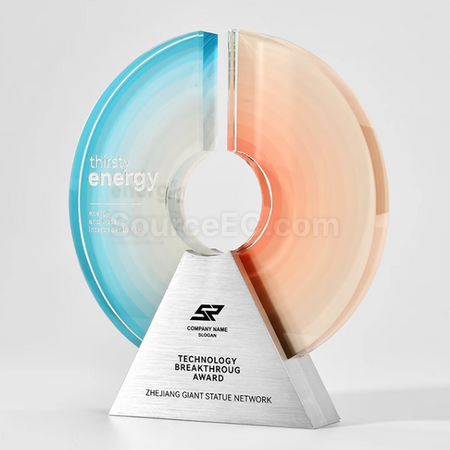 Customization Crystal Trophy Promotional Products
