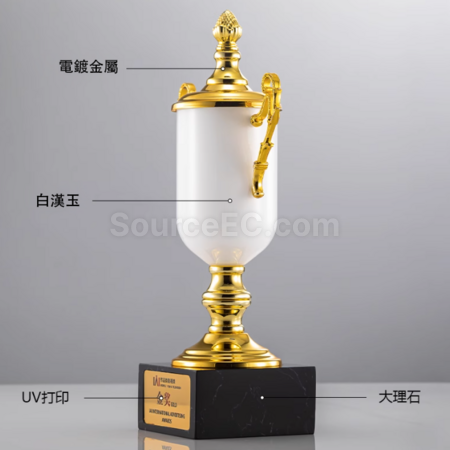 Customization Marble Crystal Trophy Promotional Products