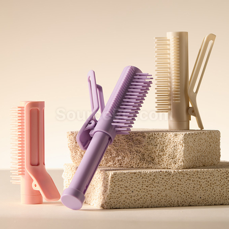 Customization Retractable curling comb Promotional Products