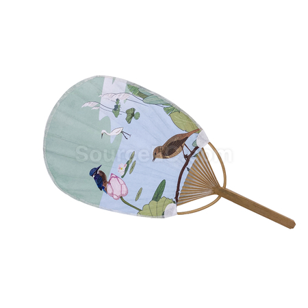 Customization Elliptical Small Round Fan Promotional Products