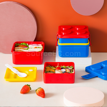 Customization Building Block Stacked Lunch Box Promotional Products