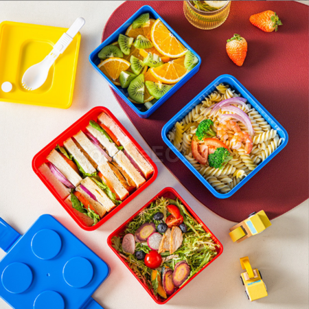 Customization Building Block Stacked Lunch Box Promotional Products