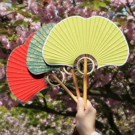 Customization Ginkgo Leaf Fan Promotional Products