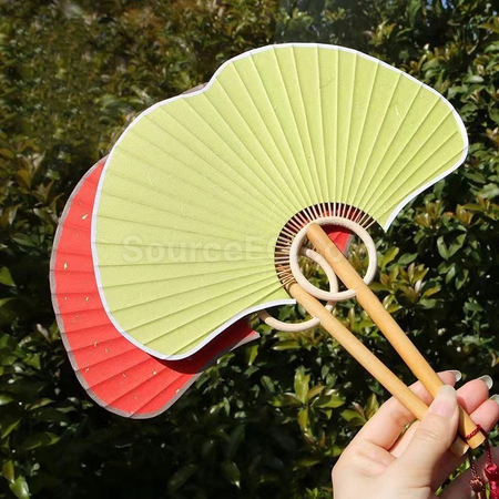 Customization Ginkgo Leaf Fan Promotional Products