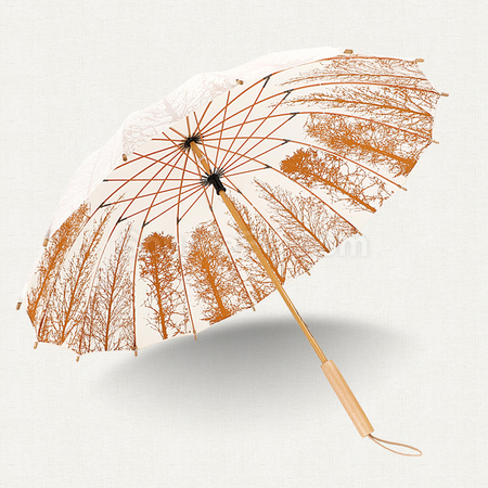 Customization Solid Wood Umbrella Promotional Products