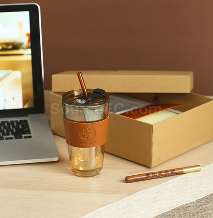 Customization Business Glass Gift Set Promotional Products