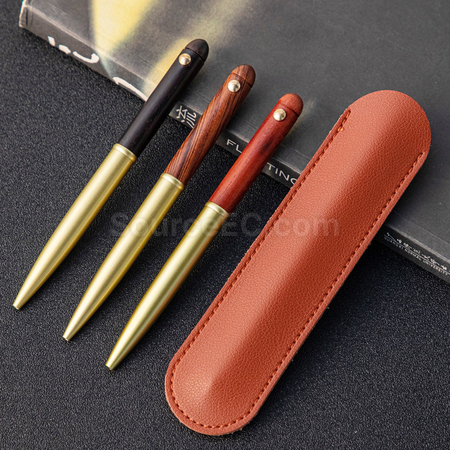 Customization Copper Wooden Business Ball Pen Promotional Products