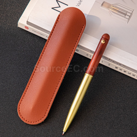 Customization Copper Wooden Business Ball Pen Promotional Products