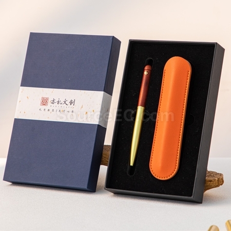 Customization Copper Wooden Business Ball Pen Promotional Products