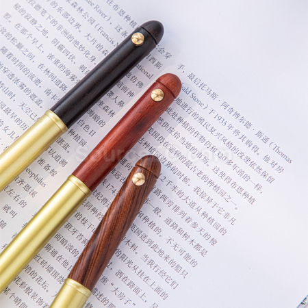 Customization Copper Wooden Business Ball Pen Promotional Products