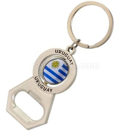 Customization Rotary Bottle Opener Keychain Promotional Products