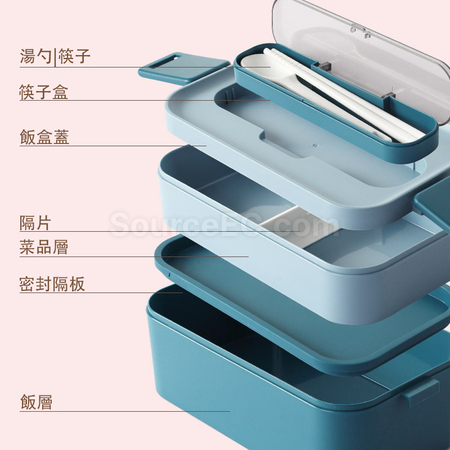 Customization Lunch Box With Tableware Promotional Products